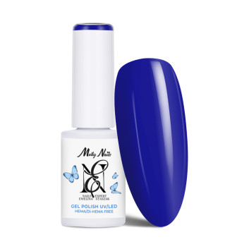 20+1gratis Lakier hybrydowy LED/UV Gel Polish Molly Nails by Ewelina Staszak Talizman T1 Lapis lazuli HEMA/Di-HEMA Free 7g