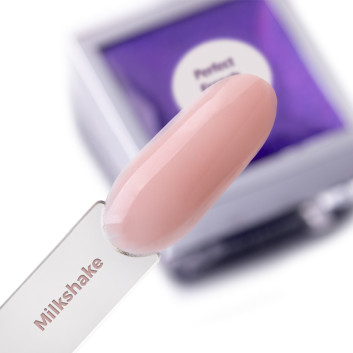Żel budujący do paznokci samopoziomujący self leveling builder gel led/uv Perfect French Milkshake HEMA/Di-HEMA Free 50g