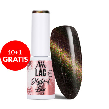 10+1gratis Lakier hybrydowy LED/UV Gel Polish Cat Eye CAT 7 Chameleon AlleLac HEMA/Di-HEMA Free 6g