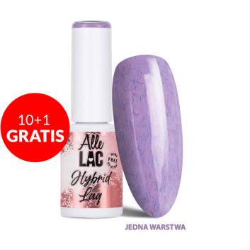 10+1gratis Lakier hybrydowy LED/UV Gel Polish Purples Wool Berry AlleLac HEMA/Di-HEMA Free 6g