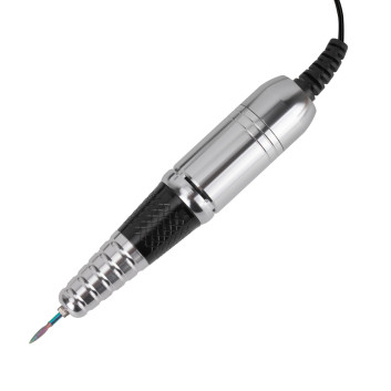 Frezarka do paznokci 65W No Name do manicure pedicure biało-czarna M5 35 000 obrotów