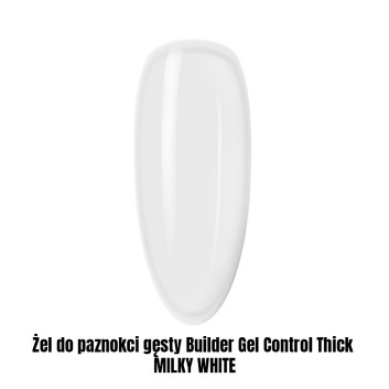Żel do paznokci gęsty Builder Gel Control Thick MILKY WHITE 1kg