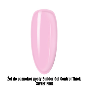 Żel do paznokci gęsty Builder Gel Control Thick SWEET PINK 1kg