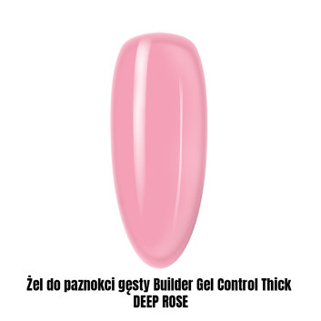 Żel do paznokci gęsty Builder Gel Control Thick DEEP ROSE 1kg