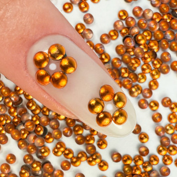 ShinePins gładkie ćwieki błyskotki ozdoby do paznokci medium NTN Premium Nr 3 5g