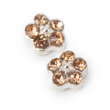 Kwiatki 3D do zdobienia paznokci Molly Nails K1125 10 szt