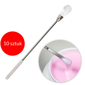 10sztuk Mieszadełko łyżeczka do mieszania żelu z kryształkiem 1 szt