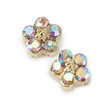 Kwiatki 3D do zdobienia paznokci Molly Nails K1119 10 szt