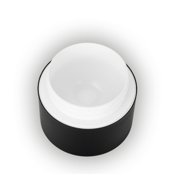 Słoik Czarny Matowy 50ml TYP 26 PP termos biały