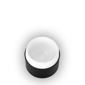 Słoik Czarny Matowy 15ml TYP 26 PP termos biały