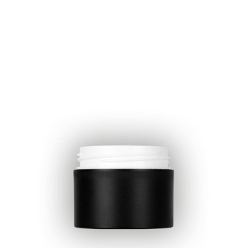 Słoik Czarny Matowy 15ml TYP 26 PP termos biały
