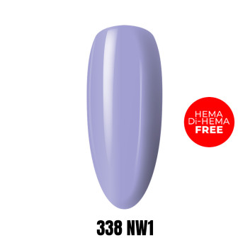 Lakier LED/UV Gel Polish 338 NW1 HEMA/Di-HEMA Free 1kg