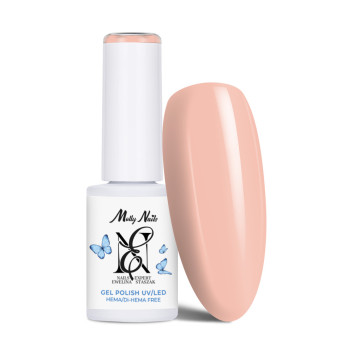 Lakier hybrydowy LED/UV Gel Polish Molly Nails by Ewelina Staszak Talizman T10 Morganit HEMA/Di-HEMA Free 7g