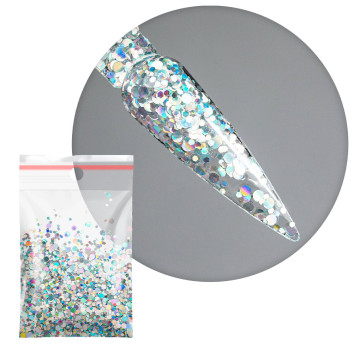 Ozdoby do paznokci Confetti dots kropki Nr 1 5g