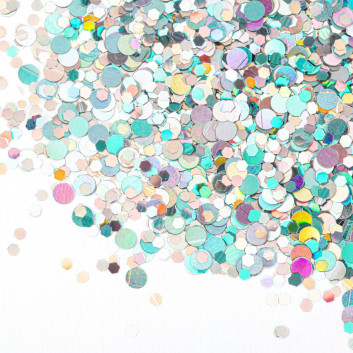 Ozdoby do paznokci Confetti dots kropki Nr 1 5g