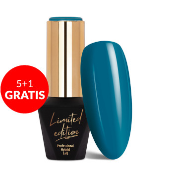 5+1gratis Lakier hybrydowy MollyLac Limited Edition Heavenly 10g Nr 486