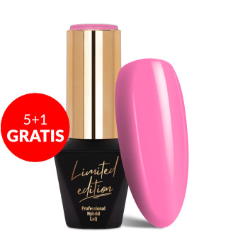 5+1gratis Lakier hybrydowy MollyLac Limited Edition Sweet Peony 10g Nr 412