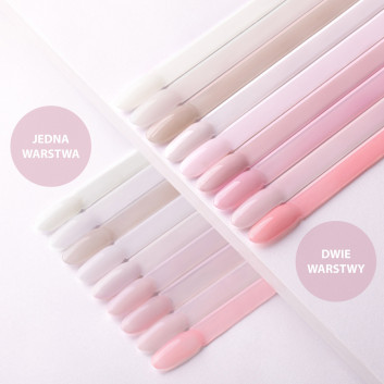 Lakier hybrydowy Molly Nails French Manicure Ice Pink HEMA/Di-HEMA Free 8g Nr 133