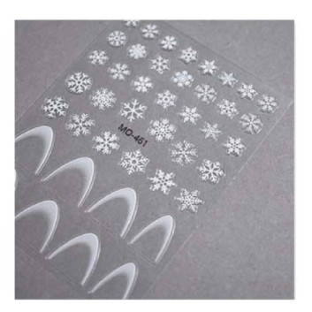 Naklejki do paznokci samoprzylepne świąteczne Molly Nails MO-461