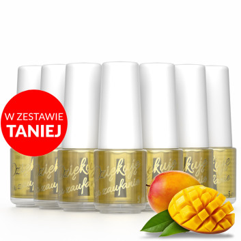 500sztuk Oliwka okazjonalna do skórek i paznokci o zapachu mango 5 ml
