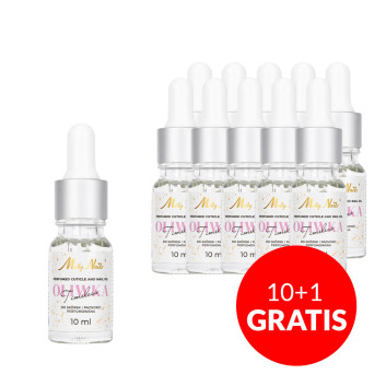 10+1gratis Oliwka perfumowana do paznokci Timeless Molly Nails Nail & Cuticle Oil 10 ml