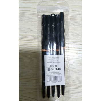 Zestaw pędzli do zdobień NTN Premium czarne 5 szt