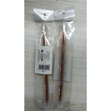 Pędzelek do żelu metalowy owalny AlleLac rozmiar 4