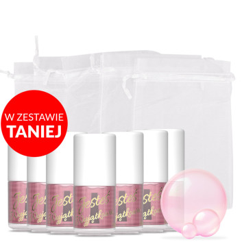 100sztuk Oliwka okazjonalna do skórek i paznokci o zapachu gumy balonowej z woreczkiem 5 ml