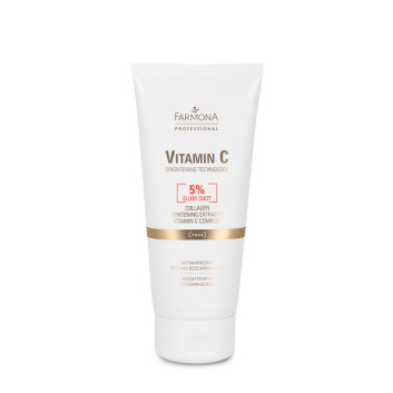 Witaminowy peeling rozjaśniający Farmona Vitamin C elixir shot 5% 200 ml