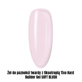 Żel do paznokci twardy z tiksotropią Tixo Hard Builder Gel SOFT BLUSH 1kg