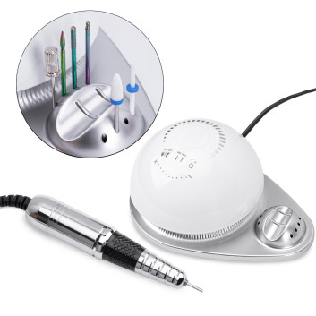 Frezarka do paznokci 68W No Name do manicure pedicure biała M21 50 000 obrotów