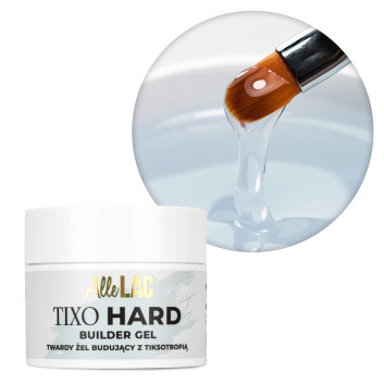 Żel budujący twardy z tiksotropią AlleLac Tixo Hard Builder Gel Clear 45g