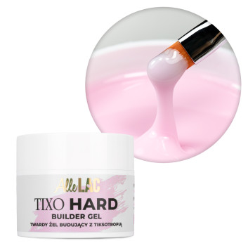 Żel budujący twardy z tiksotropią AlleLac Tixo Hard Builder Gel Soft Blush 45g
