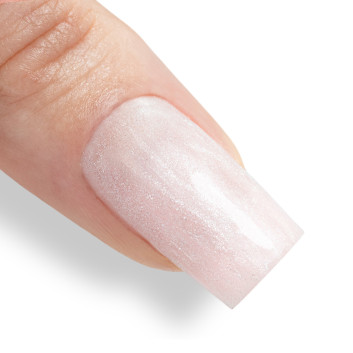 Żel budujący twardy z tiksotropią AlleLac Tixo Hard Builder Gel Sparkle Light Pink 45g