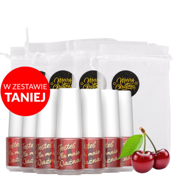 100sztuk Oliwka okazjonalna do skórek i paznokci o zapachu wiśni z woreczkiem 5 ml