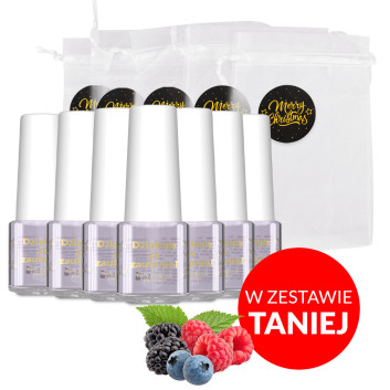 100sztuk Oliwka okazjonalna do skórek i paznokci o zapachu Berry Temptation z woreczkiem 5 ml