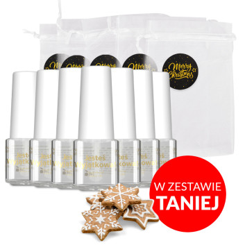 100sztuk Oliwka okazjonalna do skórek i paznokci o zapachu Gingerbread z woreczkiem 5 ml