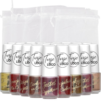 Pakiet oliwek okazjonalnych zapachowych z życzeniami, woreczkami i własnym logo 100 szt 5 ml