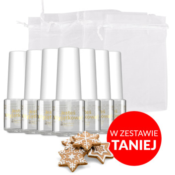 100sztuk Oliwka okazjonalna do skórek i paznokci o zapachu Gingerbread z woreczkiem 5 ml