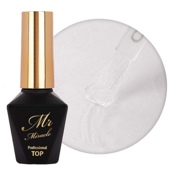 Top no wipe Mr Miracle Molly Nails do lakierów hybrydowych nie przyjmujący pigmentu Clear HEMA/Di-HEMA Free 10g