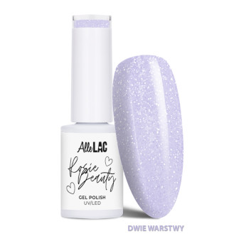 Lakier hybrydowy LED/UV Gel Polish AlleLac x Rosie Beauty Snow 6g