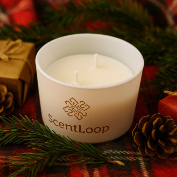 Świeca zapachowa z wosku sojowego ScentLoop Christmas Home 100g