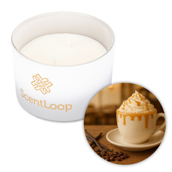 Świeca zapachowa z wosku sojowego ScentLoop Vanilla Frapuccino 100g