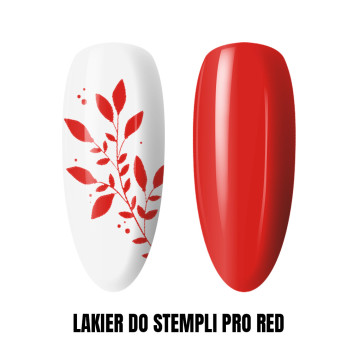 Lakier do stempli PRO Red 1kg