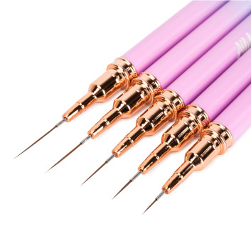 Zestaw pędzli do zdobień AlleLac ombre Nr 2 5 szt