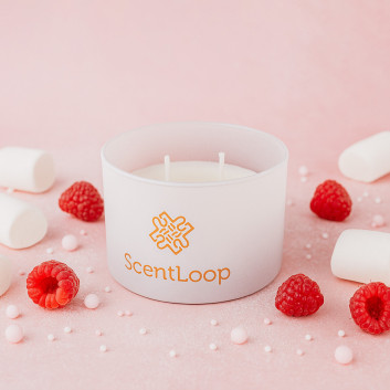 Świeca zapachowa z wosku sojowego ScentLoop Candy Cloud 100g