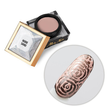 Creative Flow Color Gel - kreatywny NailArt żel do efektu topniejących wzorów Molly Nails Nude Sand HEMA/Di-HEMA free 5g