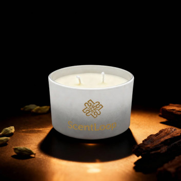 Świeca zapachowa z wosku sojowego ScentLoop Dark Code 100g