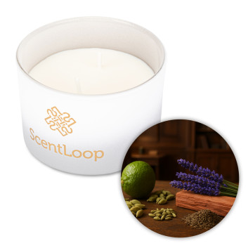 Świeca zapachowa z wosku sojowego ScentLoop Dark Code 100g