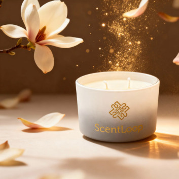 Świeca zapachowa z wosku sojowego ScentLoop Infinite Essence 100g